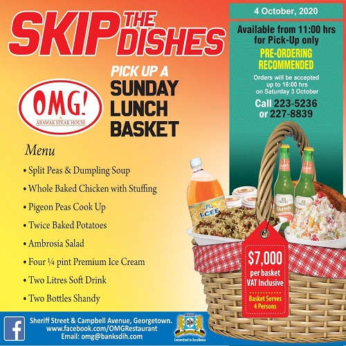 OMG Sunday Lunch Basket Banks DIH Ltd.